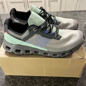 On Running Men's Cloudtec Shoes - Mint and Gray